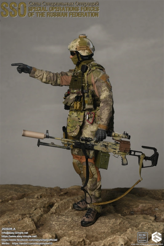 In Stock Easy&Simple ES 26060R-A 1/6 Russian SSO Special Operations Forces Action Figure