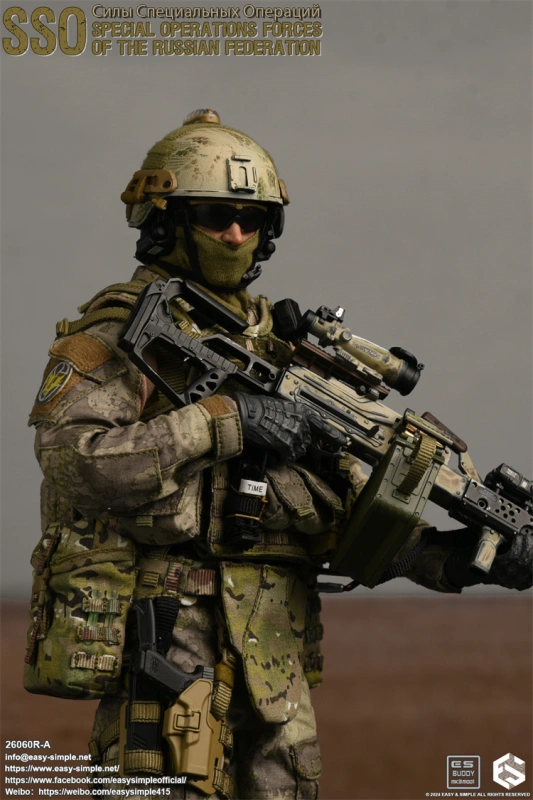 In Stock Easy&Simple ES 26060R-A 1/6 Russian SSO Special Operations Forces Action Figure