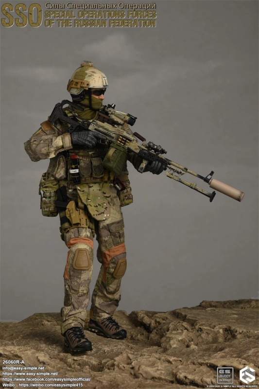 In Stock Easy&Simple ES 26060R-A 1/6 Russian SSO Special Operations Forces Action Figure