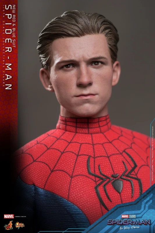 In Stock HOTTOYS 1/6 MMS679 SPIDER-MAN (NEW RED AND BLUE SUIT)