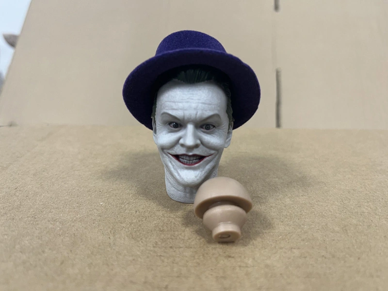 In Stock 1/6 Mars Toys MAT002 Joker Batman Jack Nicholson Head Sculpt for Action Figure