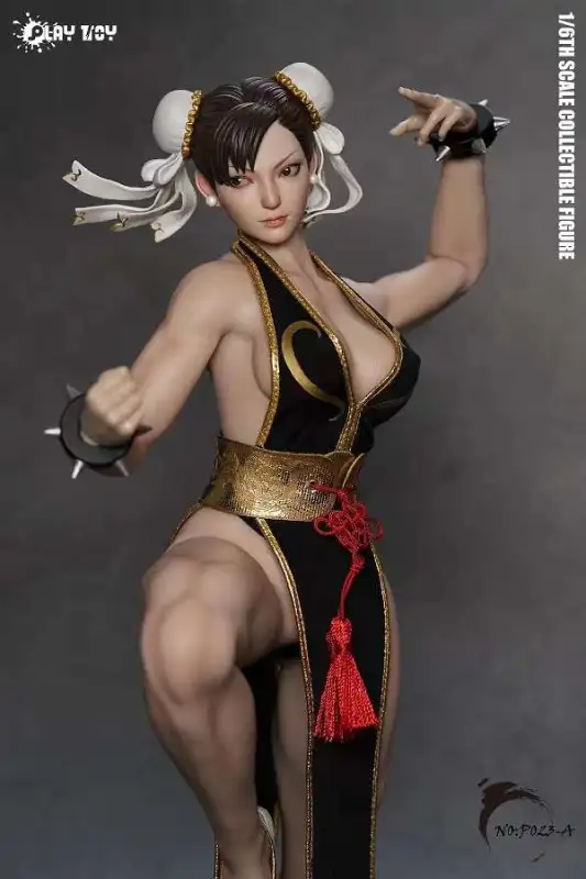Pre-Order  PLAY TOY P023 1/6 ChunLi 2.0 Fighting Goddess Collectible Female Action Figure
