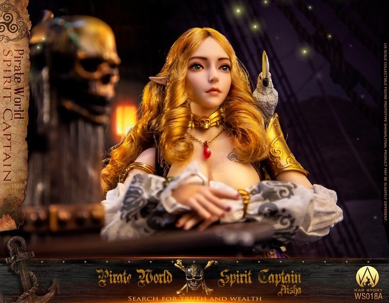 In Stock  War Story WS018A 1/6 Pirate World Spirit Captain Elsa Action Figure