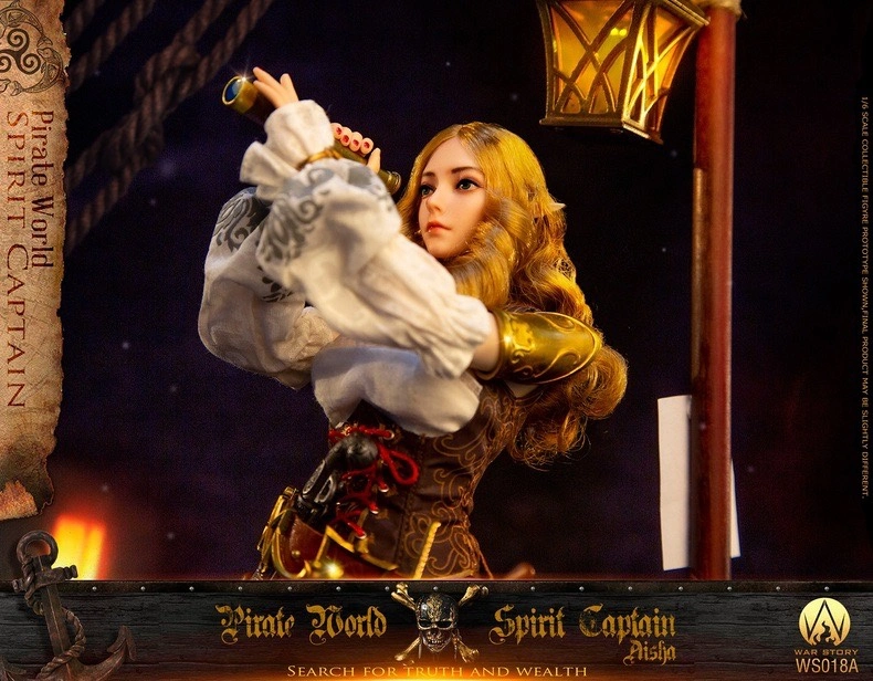 In Stock  War Story WS018A 1/6 Pirate World Spirit Captain Elsa Action Figure
