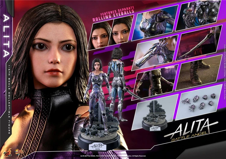 In Stock Hot Toys Alita Battle Angel 1/6th scale Alita Collectible Figure MMS520