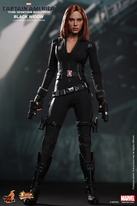 IN STOCK Hot Toys Movie MMS239 Captain America Winter Soldier Black Widow 1/6 Figure