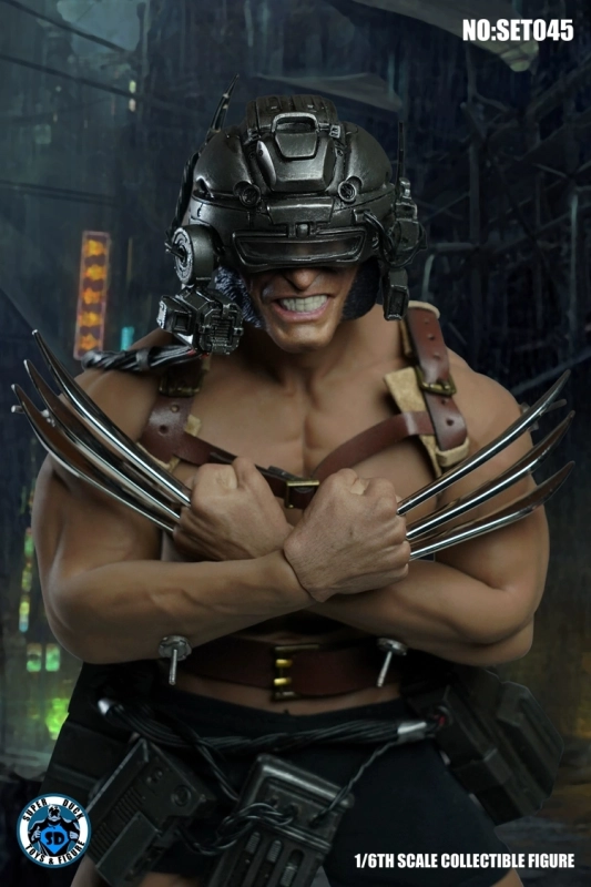 In Stock SUPER DUCK SET045 1/6 Wolverine Experimental Ver. Head Sculpt W/ Model Accessory