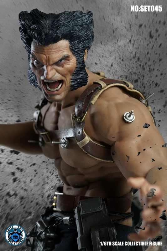 In Stock SUPER DUCK SET045 1/6 Wolverine Experimental Ver. Head Sculpt W/ Model Accessory