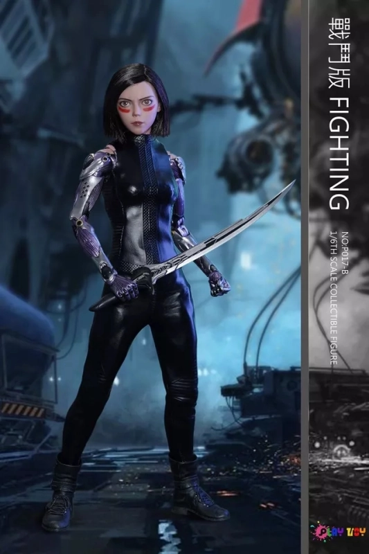 In Stock New PLAY TOY P017-B 1/6 Alita Battle Angel Female Action Figure Model