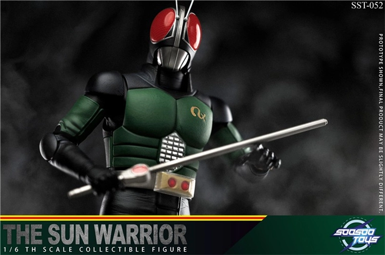 [Pre-order] SOOSOOTOYS SST-052 1/6 Masked Rider Black RX 12" Action Figure Model