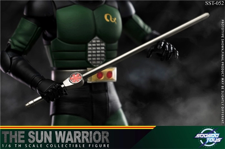 [Pre-order] SOOSOOTOYS SST-052 1/6 Masked Rider Black RX 12" Action Figure Model