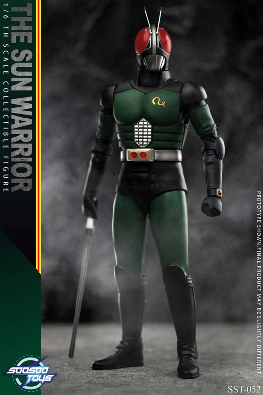 [Pre-order] SOOSOOTOYS SST-052 1/6 Masked Rider Black RX 12" Action Figure Model