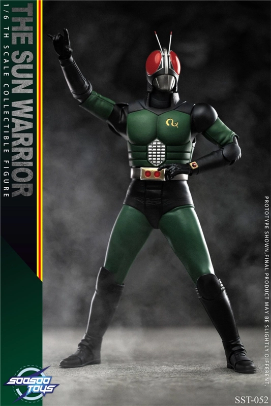 [Pre-order] SOOSOOTOYS SST-052 1/6 Masked Rider Black RX 12" Action Figure Model