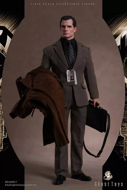 [Pre-order] Ghost Toys GH-011 1/6 Metropolis Journalist Clark Action Figure Model
