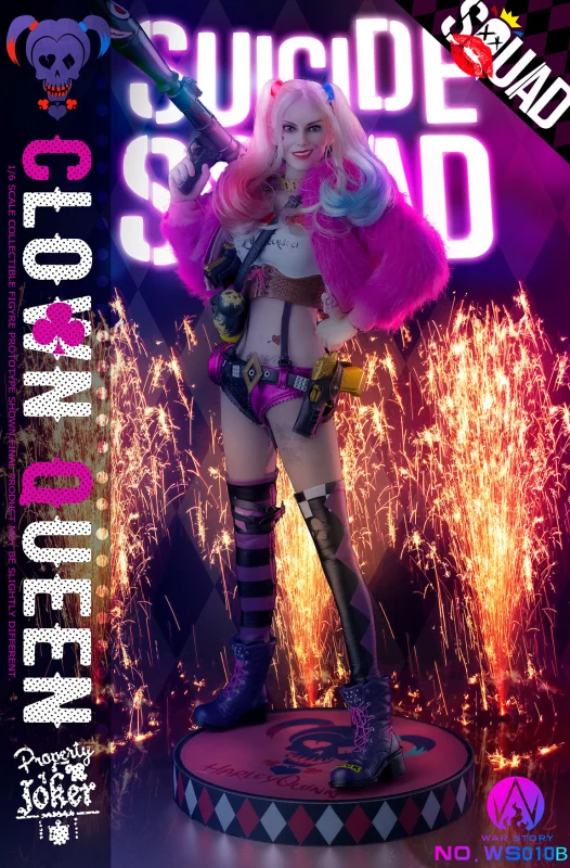 In Stock  New WAR STORY WS010B 1/6 Joker Clown Harleen Queen 12" Deluxe Ver