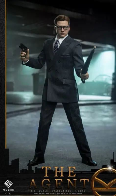 In Stock New PRESENT TOYS PT-sp47 1/6 Kingsman Eggsy Action Figure