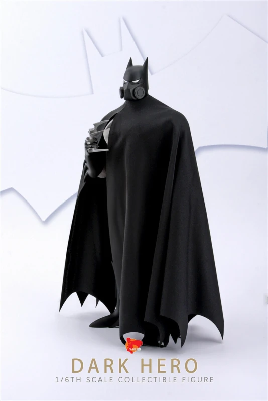 [Pre-order]  S-HERO SH005 1/6 Animation Bat Dark Hero Male Action Figure Model Toy