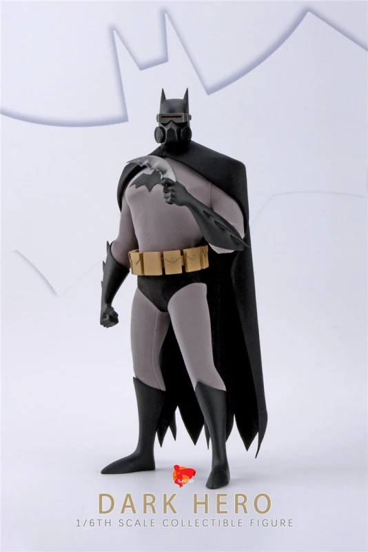 [Pre-order]  S-HERO SH005 1/6 Animation Bat Dark Hero Male Action Figure Model Toy