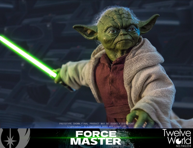 In Stock  TWTOYS TW2259A 1/6 Scale Star Wars Attack of the Clones Yoda