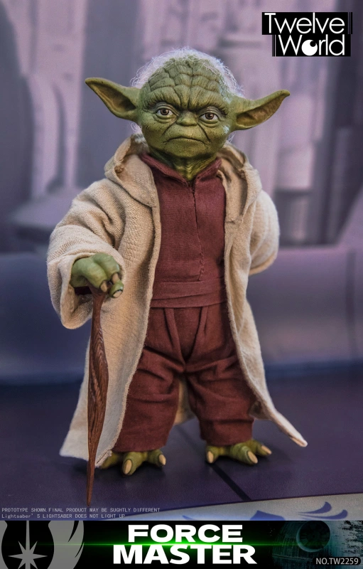 In Stock  TWTOYS TW2259A 1/6 Scale Star Wars Attack of the Clones Yoda