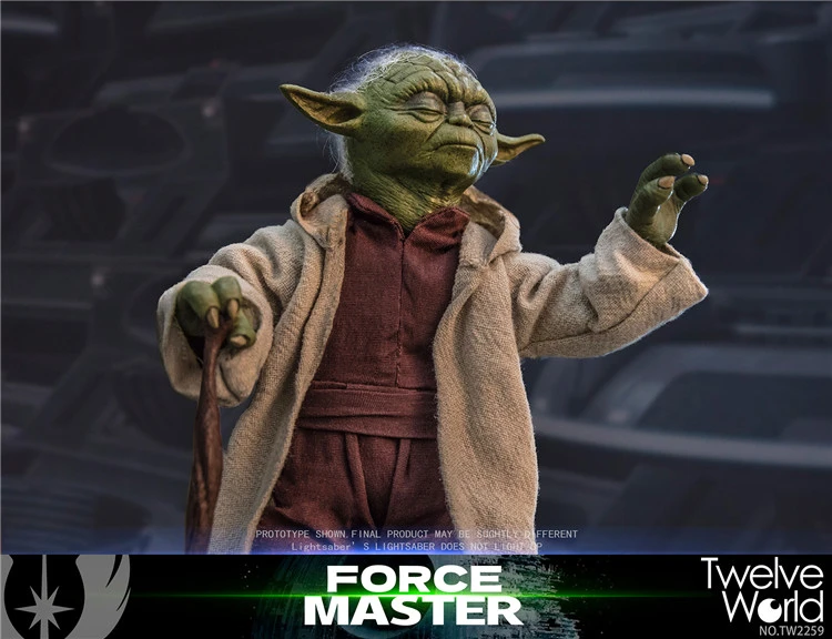 In Stock  TWTOYS TW2259A 1/6 Scale Star Wars Attack of the Clones Yoda