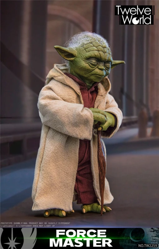 In Stock  TWTOYS TW2259A 1/6 Scale Star Wars Attack of the Clones Yoda