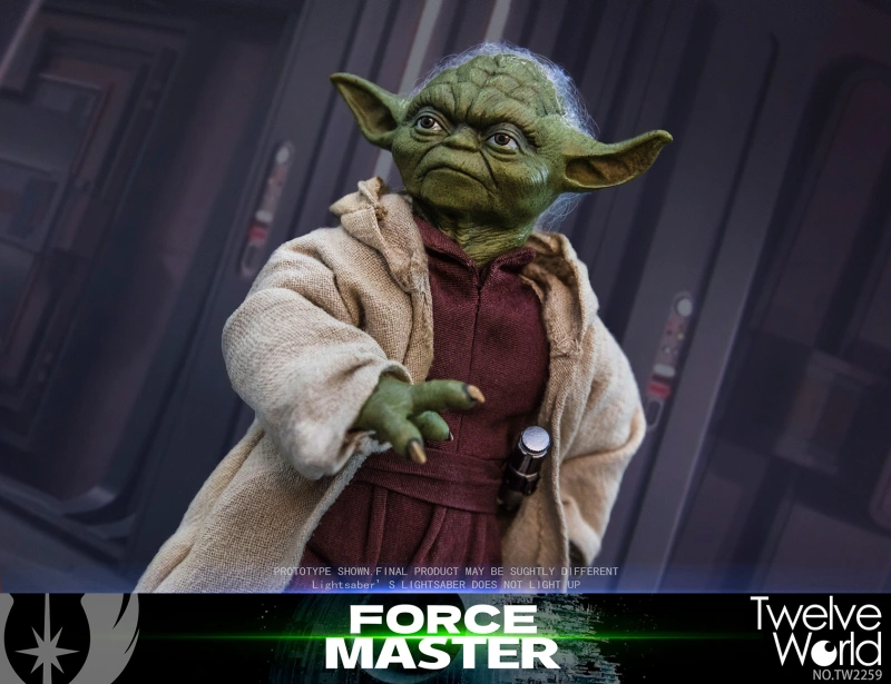 In Stock  TWTOYS TW2259A 1/6 Scale Star Wars Attack of the Clones Yoda