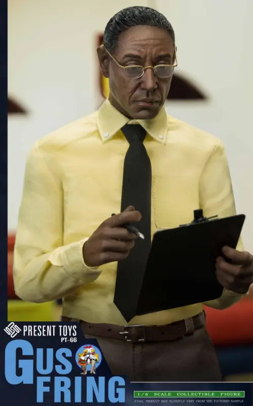 In Stock PRESENT TOYS PT-sp66 1/6 Gus Fring Collectible Male Action Figure Model