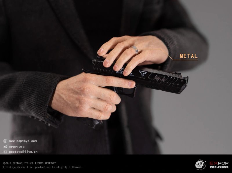 In Stock  POPTOYS EX053 1/6 GodKiller Johh Wick Collectible Action Figure Model