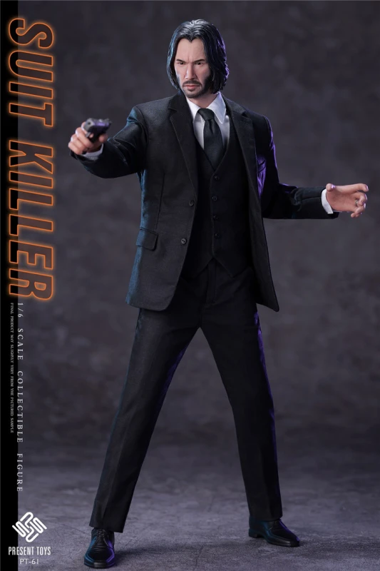 In Stock PRESENT TOYS PT-sp61 1/6 John Wick Collectibles 12" Male Action Figure