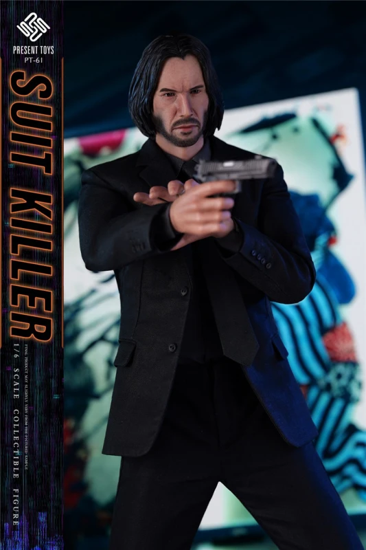 In Stock PRESENT TOYS PT-sp61 1/6 John Wick Collectibles 12" Male Action Figure