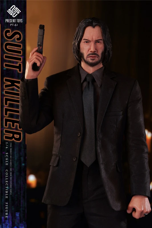 In Stock PRESENT TOYS PT-sp61 1/6 John Wick Collectibles 12" Male Action Figure
