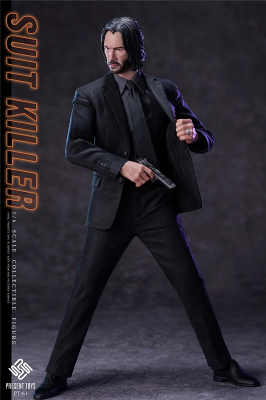 In Stock PRESENT TOYS PT-sp61 1/6 John Wick Collectibles 12" Male Action Figure
