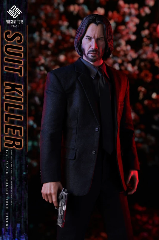 In Stock PRESENT TOYS PT-sp61 1/6 John Wick Collectibles 12" Male Action Figure
