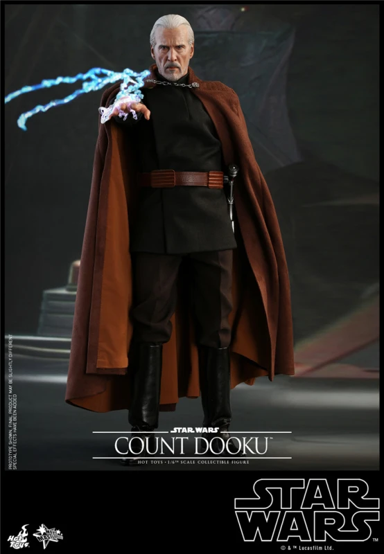 In Stock  Hot Toys MMS496 Star Wars Episode II AOTC Count Dooku 1/6 Rare Figure