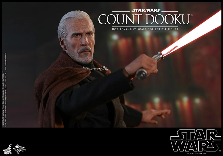 In Stock  Hot Toys MMS496 Star Wars Episode II AOTC Count Dooku 1/6 Rare Figure