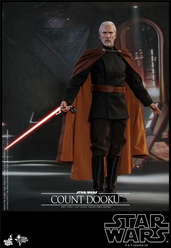 In Stock  Hot Toys MMS496 Star Wars Episode II AOTC Count Dooku 1/6 Rare Figure