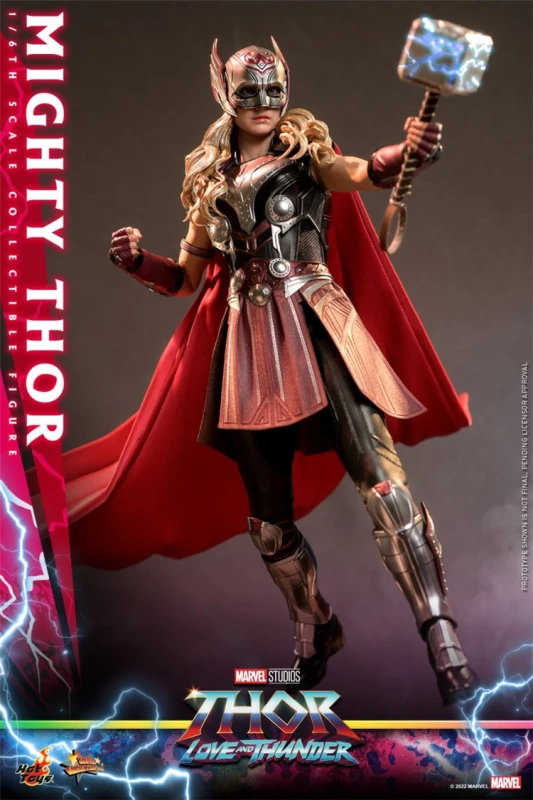 In Stock  Hot Toys MMS663 Thor: Love and Thunder Mighty Thor 1/6 Action Figure
