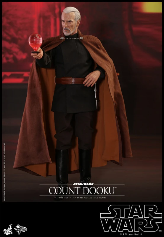 In Stock  Hot Toys MMS496 Star Wars Episode II AOTC Count Dooku 1/6 Rare Figure
