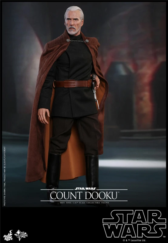 In Stock  Hot Toys MMS496 Star Wars Episode II AOTC Count Dooku 1/6 Rare Figure