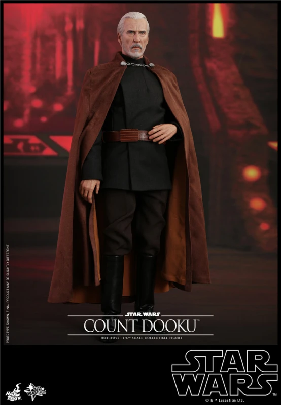 In Stock  Hot Toys MMS496 Star Wars Episode II AOTC Count Dooku 1/6 Rare Figure
