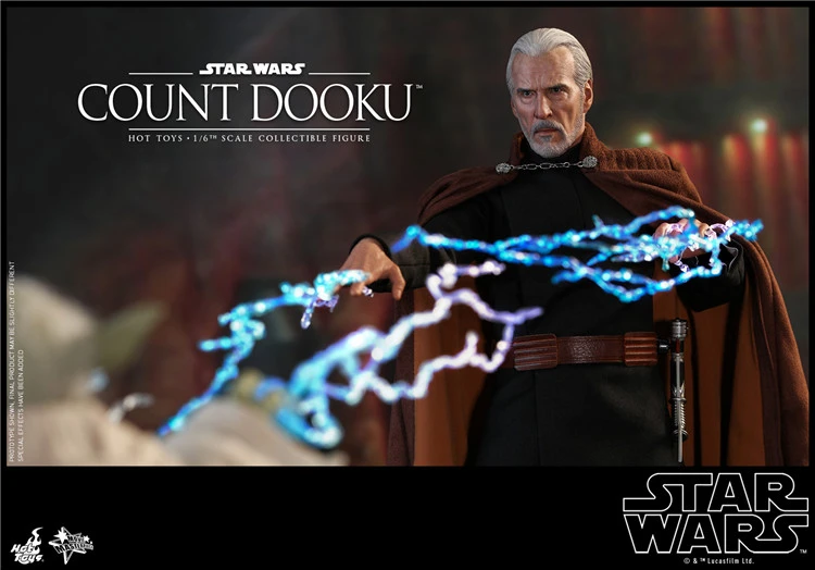 In Stock  Hot Toys MMS496 Star Wars Episode II AOTC Count Dooku 1/6 Rare Figure