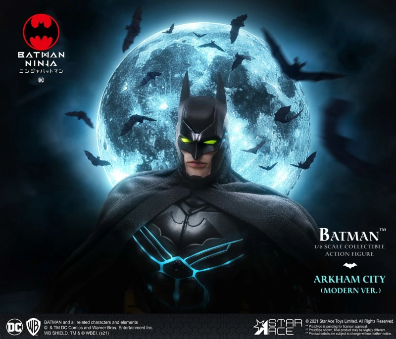 IN STOCK Star Ace Toys 1/6 SA0103 Ninja Batman Bruce Wayne Action Figure  Deluxe