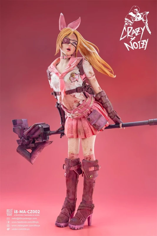In Stock I8Toys i8-MA-CZ002 1/6 Mentality Agency Candy Battle Damaged Ver. Action Figure