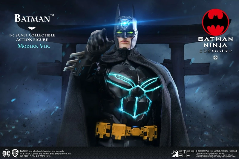 IN STOCK Star Ace Toys 1/6 SA0103 Ninja Batman Bruce Wayne Action Figure  Deluxe