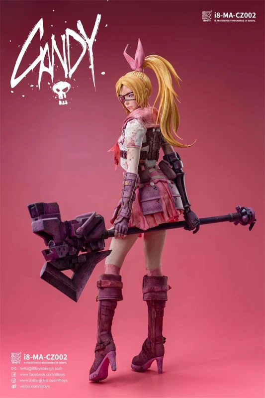 In Stock I8Toys i8-MA-CZ002 1/6 Mentality Agency Candy Battle Damaged Ver. Action Figure