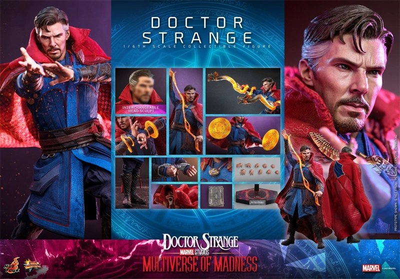 In Stock Hot toys MMS645 1/6 Doctor Strange Doctor Strange in the Multiverse of Madness