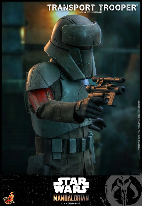 In Stock  Hot Toys TMS030 Star Wars The Mandalorian Transport Trooper 1/6 Figure