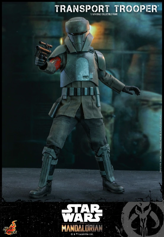 In Stock  Hot Toys TMS030 Star Wars The Mandalorian Transport Trooper 1/6 Figure