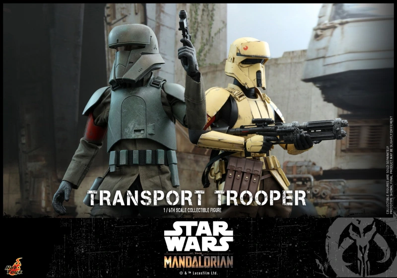In Stock  Hot Toys TMS030 Star Wars The Mandalorian Transport Trooper 1/6 Figure